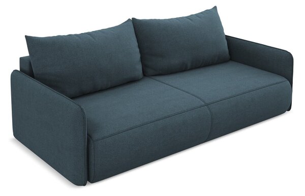 Divano blu allungabile/con contenitore 216 cm Nanea – Makamii