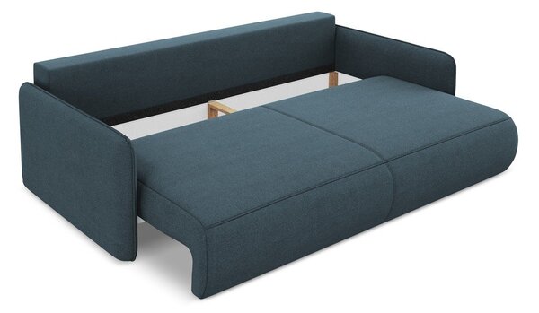 Divano blu allungabile/con contenitore 216 cm Nanea – Makamii