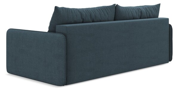 Divano blu allungabile/con contenitore 216 cm Nanea – Makamii