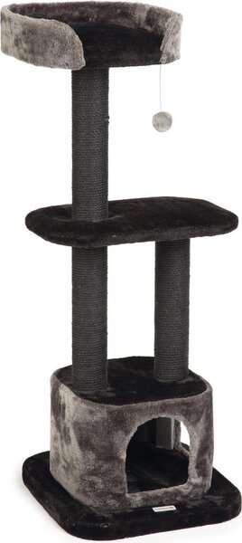 Beeztees Bondica - Albero per gatti - nero/grigio - 50x50x120 cm