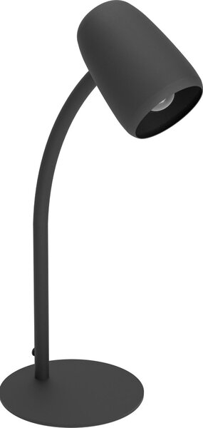 Lampada da tavolo Eglo Carlo, dimensioni 46 x 9 cm, colore nero