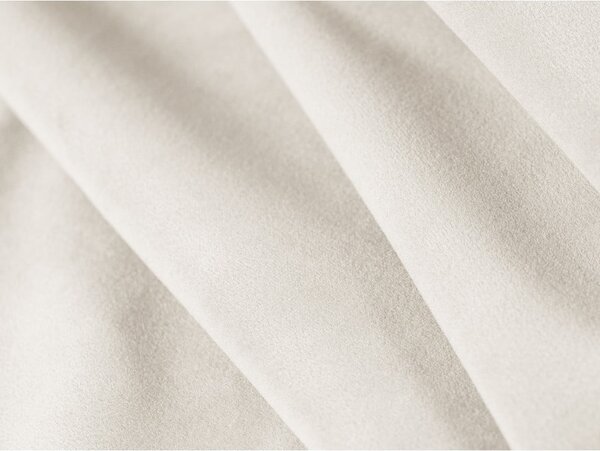 Divano angolare beige (con penisola a destra/a U) con rivestimento in velluto Vanda – Mazzini Sofas