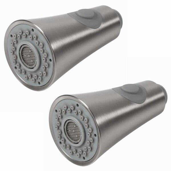 Miscelatore da cucina estraibile - 2 getti - Materiale: plastica/ottone di alta qualità - Resistente - Facile da installare - Cromato - Doccetta per cucina