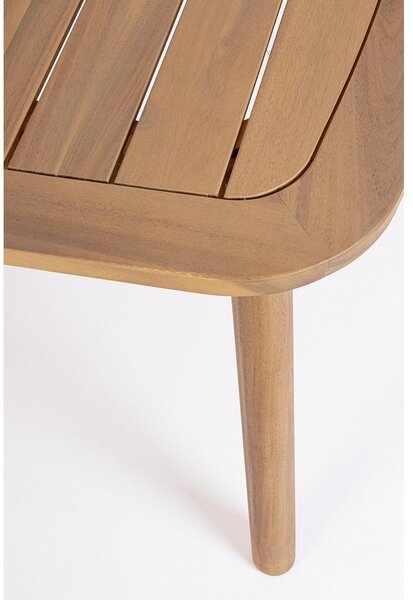 Tavolo da pranzo da giardino in acacia massiccia 99x183 cm Pablo – Bizzotto