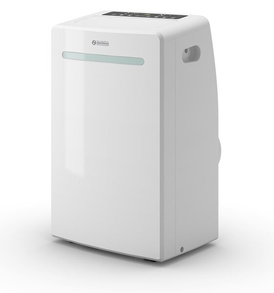 OLIMPIA SPLENDID Condizionatore Portatile 10000 Btu /h Climatizzatore Classe A solo Freddo Gas R290 Funzione Deumidificatore con Timer e Telecomand