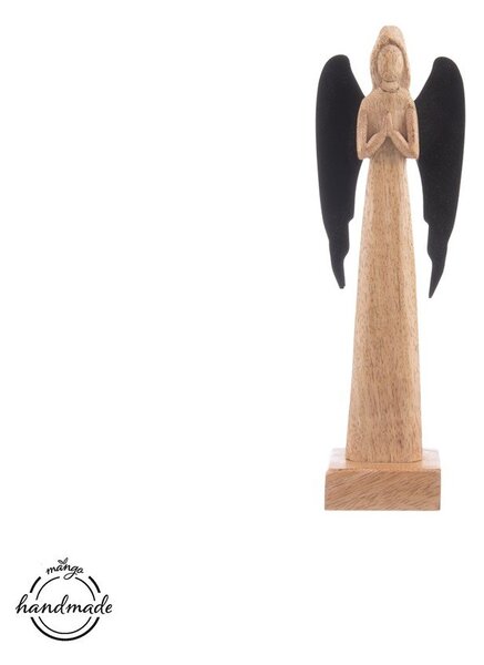 Statuetta in legno (altezza totale 27 cm) Angel – Orion