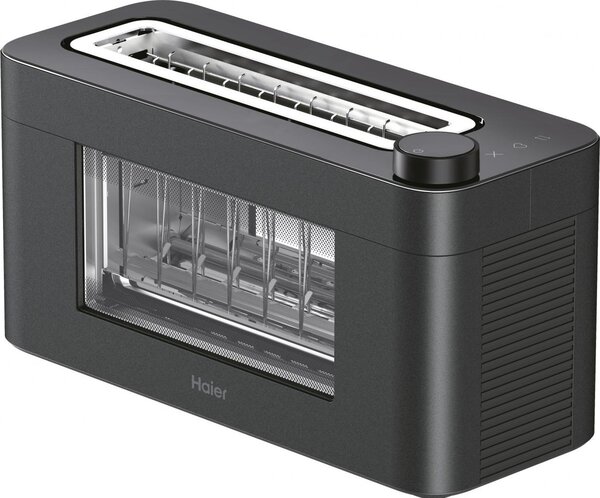 Haier Tostapane 2 Fette Potenza 1300 Watt con Finestra colore Nero - HTO7W2 011