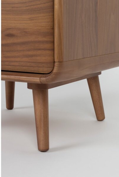 Cassettiera marrone in frassino massiccio 45x112x40 cm Rise – Zuiver