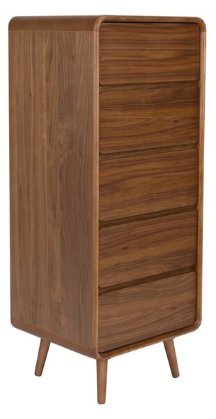 Cassettiera marrone in frassino massiccio 45x112x40 cm Rise – Zuiver