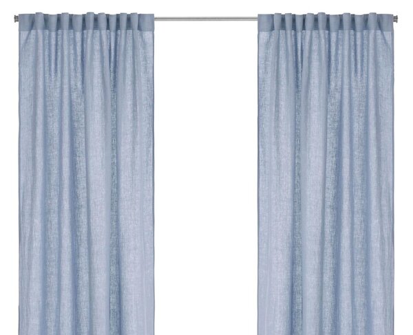 Set di 2 tende Malva blu, 135x220 cm
