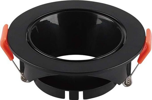 V-TAC VT-931 Portafaretto LED GU10 da Incasso rotondo porta faretto corpo nero - sku 6646