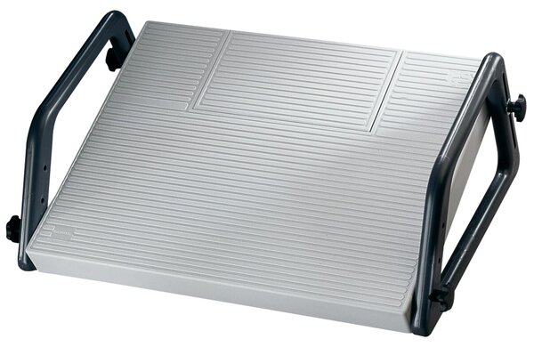 Poggiapiedi Soennecken Relax 2266 45x35cm in polistirolo grigio chiaro
