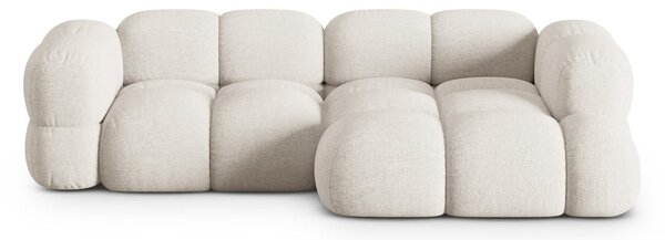 Divano angolare beige (con penisola a destra/con chaise lounge) Loretto – Cosmopolitan Design