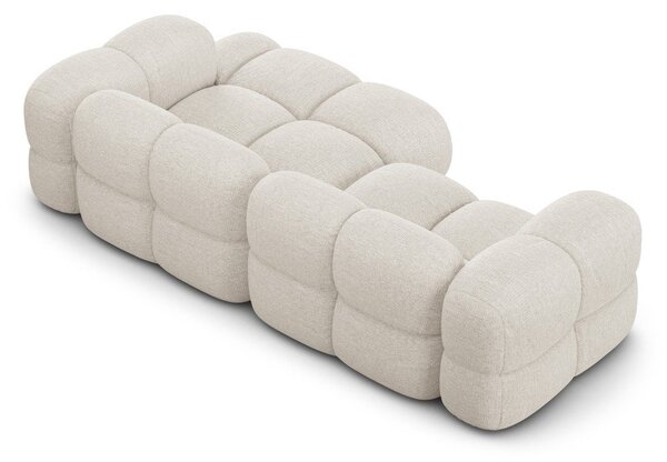 Divano angolare beige (con penisola a destra/con chaise lounge) Loretto – Cosmopolitan Design