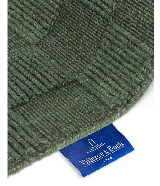 Passatoia verde scuro in lana tessuta a mano 80x200 cm Scala – Villeroy&Boch