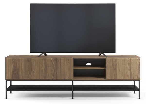 Mobile TV di colore naturale con effetto rovere 180x55x35 cm Amira – Marckeric