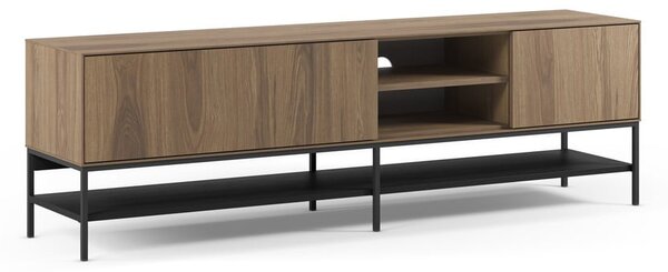 Mobile TV di colore naturale con effetto rovere 180x55x35 cm Amira – Marckeric