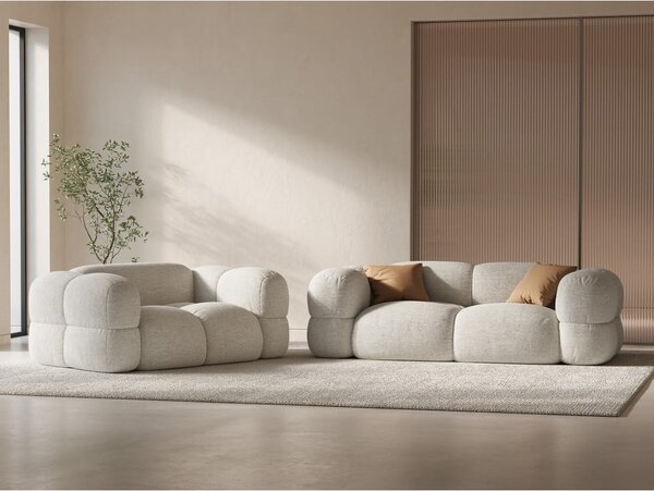 Divano beige 210 cm Loretto – Cosmopolitan Design