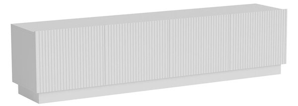 Mobile TV bianco 200x40x48h cm 4 ante - Macherio