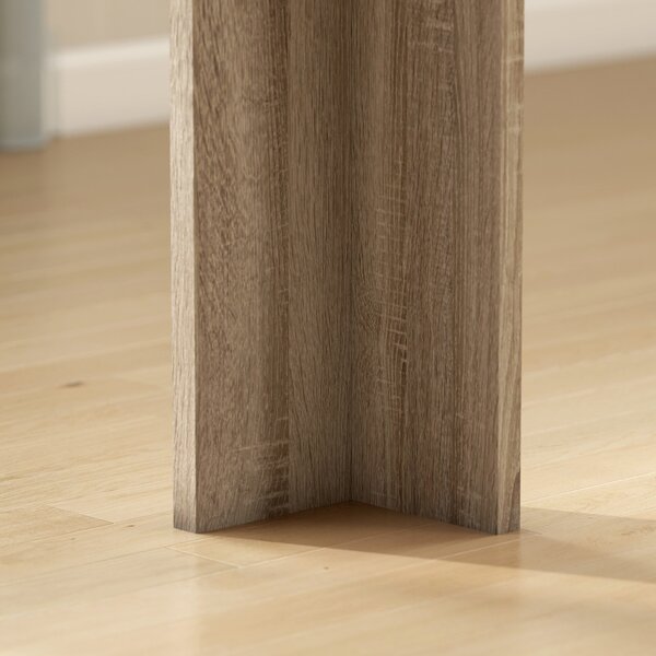 HOMCOM Tavolo da pranzo estendibile, da 180 a 260 cm, per 6-10 persone, in legno | Aosom Italy