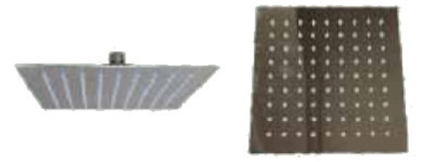 Soffione Ricambio Originale per Docce ARKEMA Quadro 200x200 mm in Acciaio inox compatibile per docce tradizionali DADA S - DADA SPRING TOP LINE