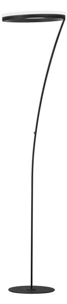 FISCHER & HONSEL Lampada da terra a LED Sirko, dimmerabile, Nero, Soggiorno / Sala da pranzo, Metallo, Moderno, Lampada LED da terra