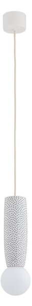 Argon 8938 - Lampadario a cavo BOLL 1xG9/6W/230V bianco