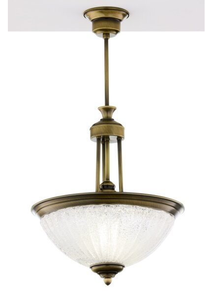 Jupiter 2134 - Lampadario a stelo CARMEN 1xE27/15W/230V bronzo/patina