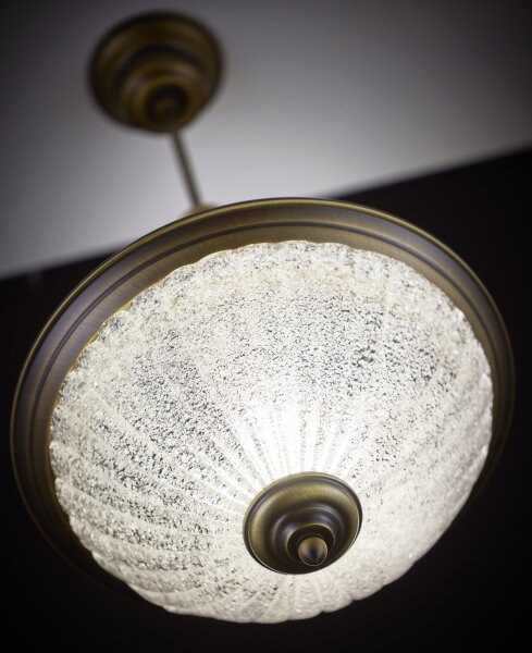 Jupiter 2134 - Lampadario a stelo CARMEN 1xE27/15W/230V bronzo/patina
