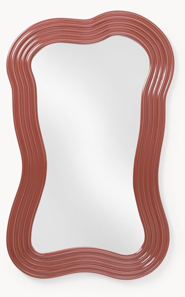 Specchio da parete con cornice ondulata Cosimo
