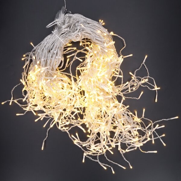 BRILAGI - Catena luminosa natalizia LED da esterno 720xLED/8 funzioni 24m IP44 bianco caldo a stalattiti