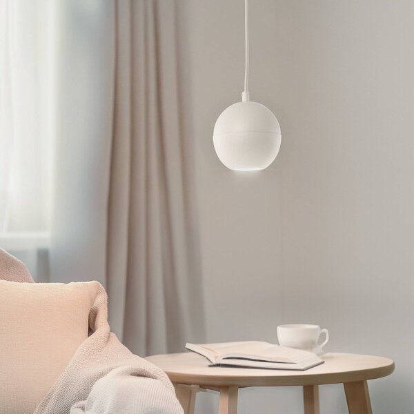 HELAM Lampada a sospensione Midway, Crema / Ambra, Soggiorno / Sala da pranzo, Metallo, Lampada a sospensione