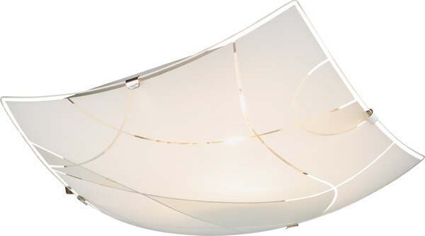 Globo Paranja plafoniera bianca, 1xE27 ILLU; 40403-1