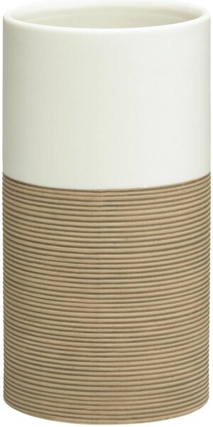 Tazza Sealskin Doppio in porcellana color sabbia, 361840465