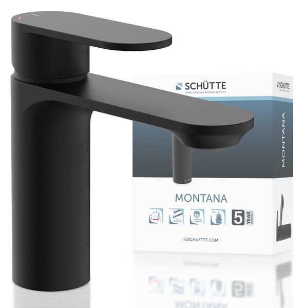 32316 MONTANA - Miscelatore per lavabo, nero opaco
