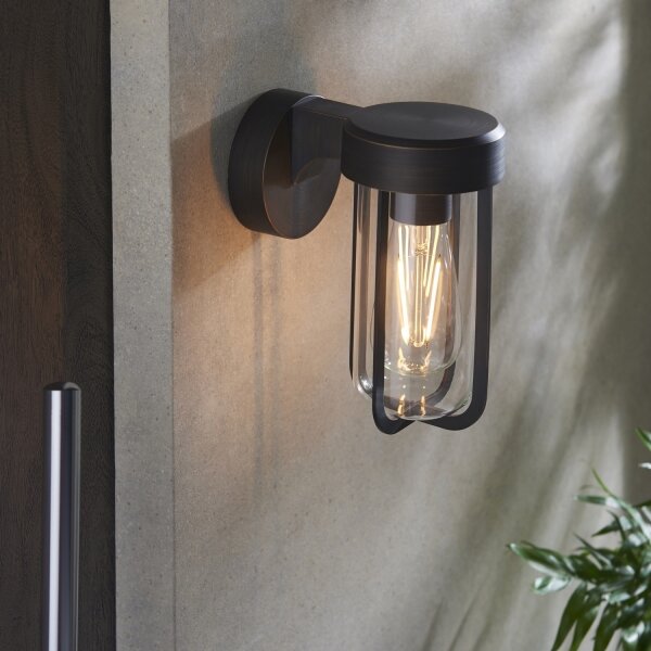 Endon 92857 - Applique da parete per bagno 1xE27/6W/230V IP44, finitura bronzo