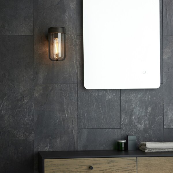 Endon 92857 - Applique da parete per bagno 1xE27/6W/230V IP44, finitura bronzo