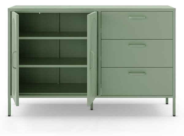 Cassettiera color menta 140x90 cm Diora - Marckeric