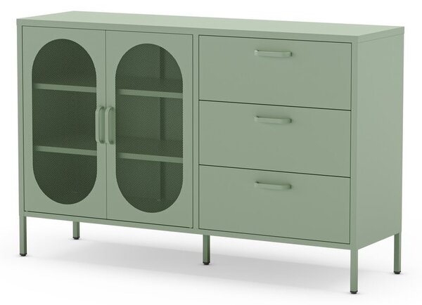 Cassettiera color menta 140x90 cm Diora - Marckeric