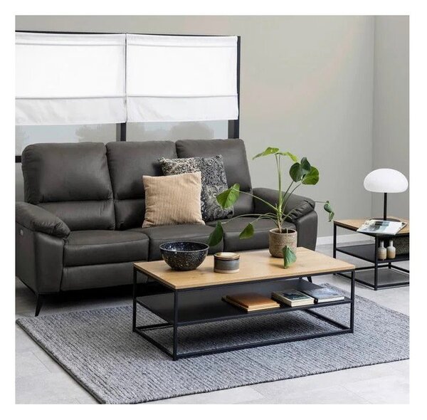 Tavolino nero 60x120 cm Gila - Actona