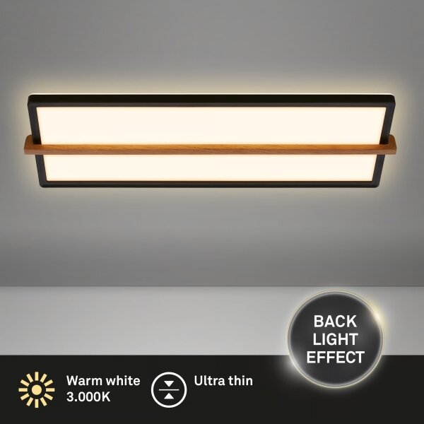 Briloner 3846015 - Plafoniera LED/22W/230V 60,5x20 cm