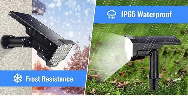 Viking - Lampada solare LED/1W/3,7V IP65 6000K 2200 mAh