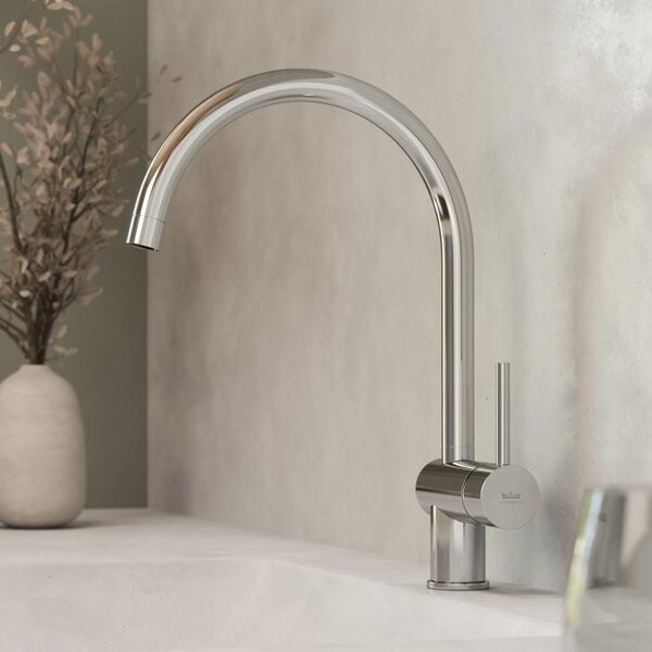 Miscelatore da cucina monocomando Kronenbach Lima Classic con erogatore alto e girevole