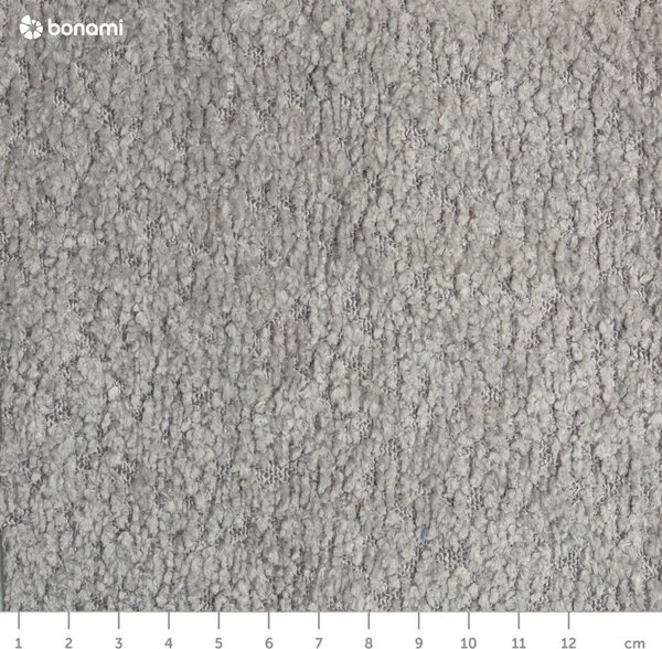 Divano letto in tessuto bouclé grigio 215 cm Patti - Bonami Selection