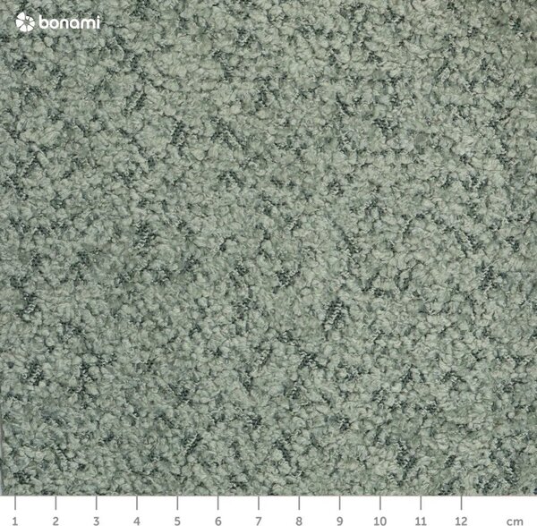 Divano letto verde in tessuto bouclé 215 cm Patti - Bonami Selection