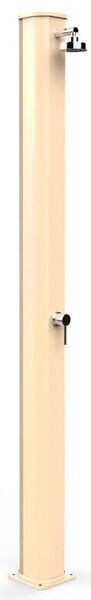Doccia Solare da Giardino 40L Miscelatore Arkema Big Jolly Champagne Bronze