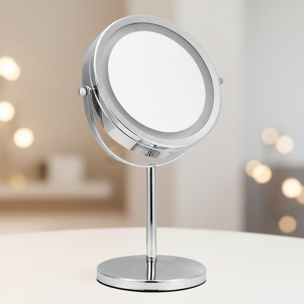 LED 10x specchio per il trucco Specchio per il trucco Specchio per il bagno Specchio da barba