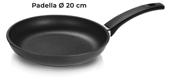 Set 3 Padelle Ø20-24-28 cm in Alluminio Pressofuso Antiaderente Olympia Supreme