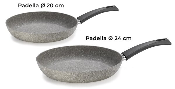 Batteria di Pentole 16 Pezzi in Alluminio Antiaderente Olympia Rockers