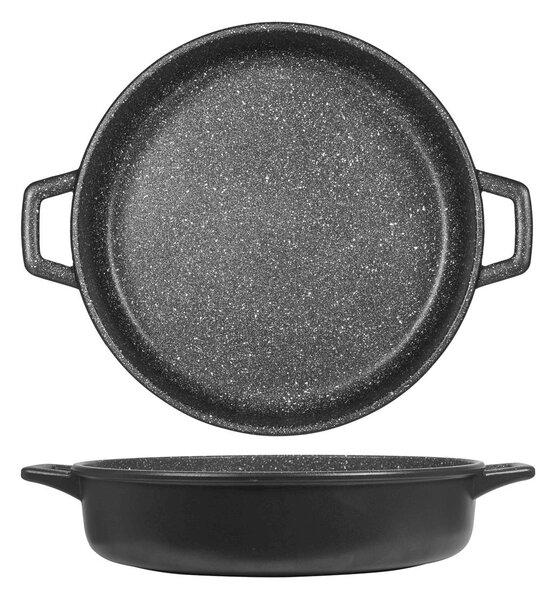 H&H Tegame Due Manici Antiaderente Pietra Cm32